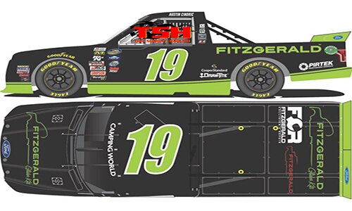 2017 AUSTIN CINDRIC #19 FITZERGALD (CWTS) 1/24