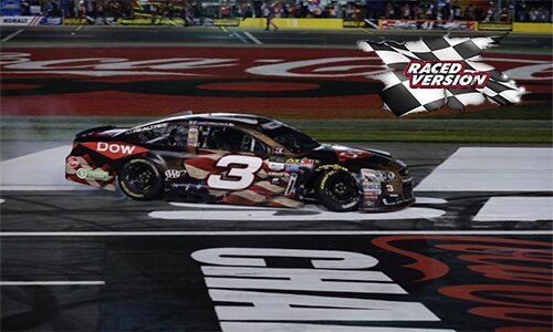 2017 AUSTIN DILLON #3 COCA COLA 600 WINNER RACED VERSION W/ COLLECTOR CARD 1/24