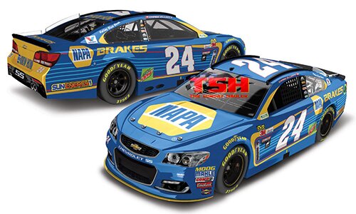 2017 CHASE ELLIOTT #24 NAPA BRAKES SPECIAL 1/24
