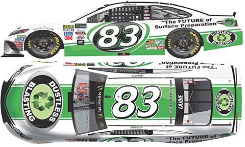 2017 COREY LAJOIE #83 DUSTLESS BLASTING 1/24