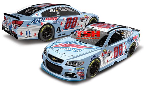 2017 DALE EARNHARDT JR #88 MTN DEW / DEW-S-A SPECIAL 1/24