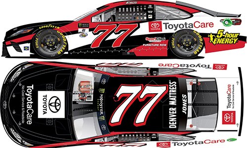 2017 ERIK JONES #77 TOYOTACARE SPECIAL 1/24