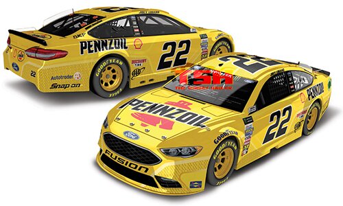 2017 JOEY LOGANO #22 PENNZOIL 1/24