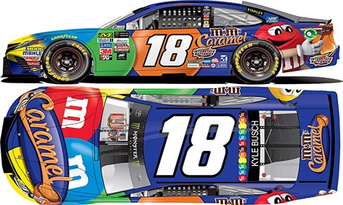 2017 KYLE BUSCH #18 M&M CARAMEL SPECIAL 1/24