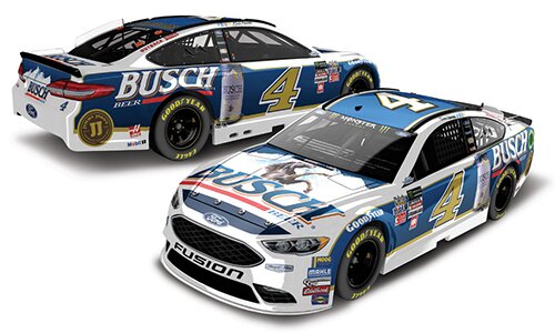 2017 KEVIN HARVICK #4 DARLINGTON THROWBACK SPECIAL 1/24