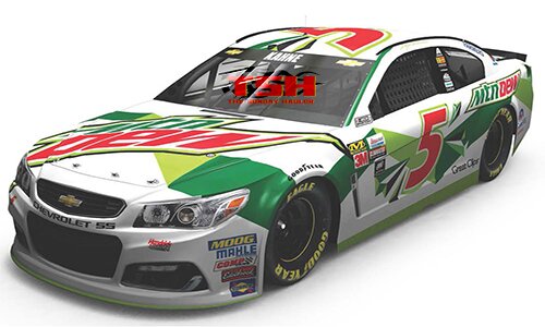 2017 KASEY KAHNE #5 MOUNTAIN DEW 1/64