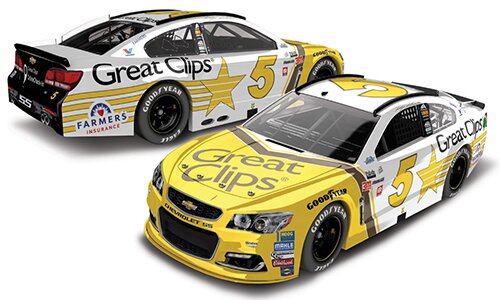 2017 KASEY KAHNE #5 DARLINGTON THROWBACK SPECIAL 1/24