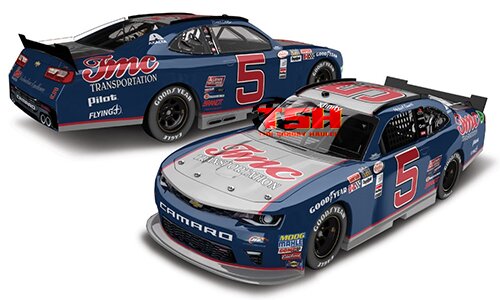 2017 MICHAEL ANNETT #5 DARLINGTON THROWBACK 1/64