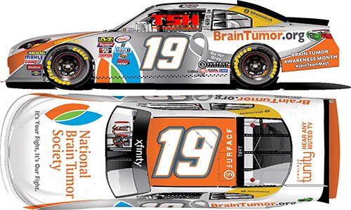 2017 MATT TIFFT #19 NATIONAL BRAIN TUMOR SOCIETY (XFINITY) 1/24