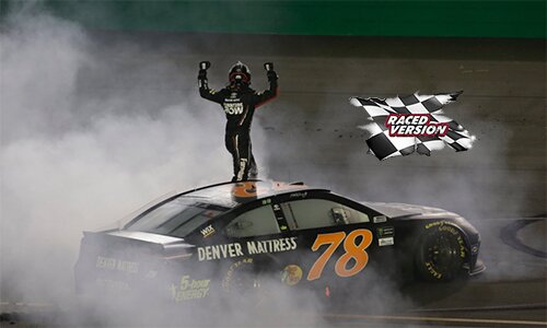 2017 MARTIN TRUEX JR #78 KENTUCKY WINNER RACED VERSION W/ COLLECTOR CARD 1/24