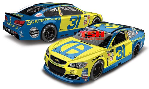 2017 RYAN NEWMAN #31 DARLINGTON THROWBACK SPECIAL 1/64