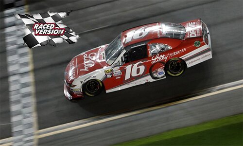 2017 RYAN REED #16 DAYTONA WINNER RACED VERSION (XFINITY) W/ COLLECTOR CARD 1/24