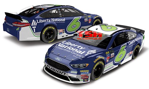 2017 TREVOR BAYNE #6 LIBERTY NATIONAL 1/24