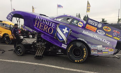 2017 JACK BECKMAN INFINITE HERO NHRA FUNNY CAR 1/24