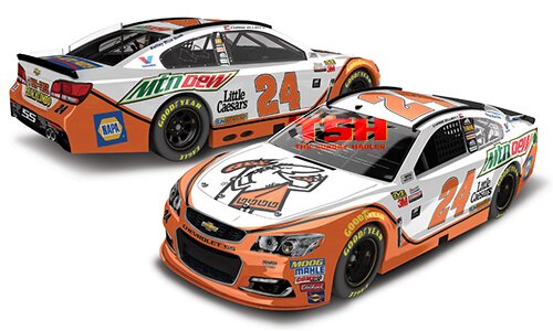 2017 CHASE ELLIOTT #24 LITTLE CAESARS / MOUNTAIN DEW SPECIAL 1/24